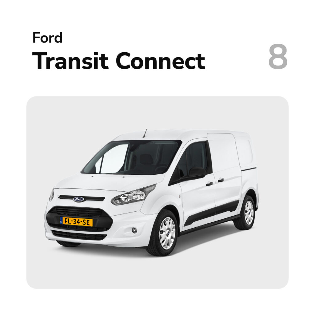 Top 20 Auto's van 2021 Ford Transit Connect | Financial Lease Partner