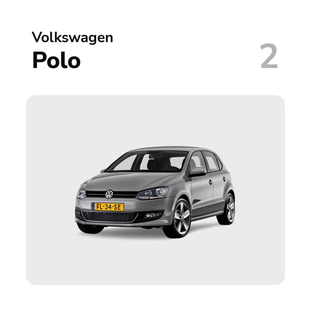 Top 20 Auto's van 2021 Volkswagen Polo | Financial Lease Partner